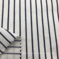 Popular Linen Cotton Blended Dobby Striped Fabric for Shirts